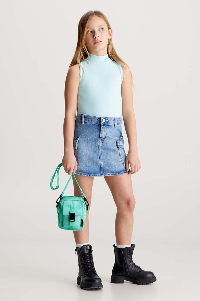 Calvin Klein Jeans borseta copii IU0IU00585.PPYH albastru