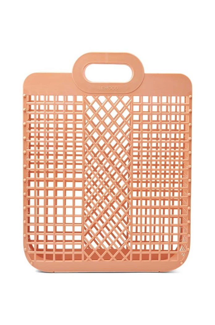 Liewood geanta de plaja Laureen Basket LW17181 portocaliu SS24