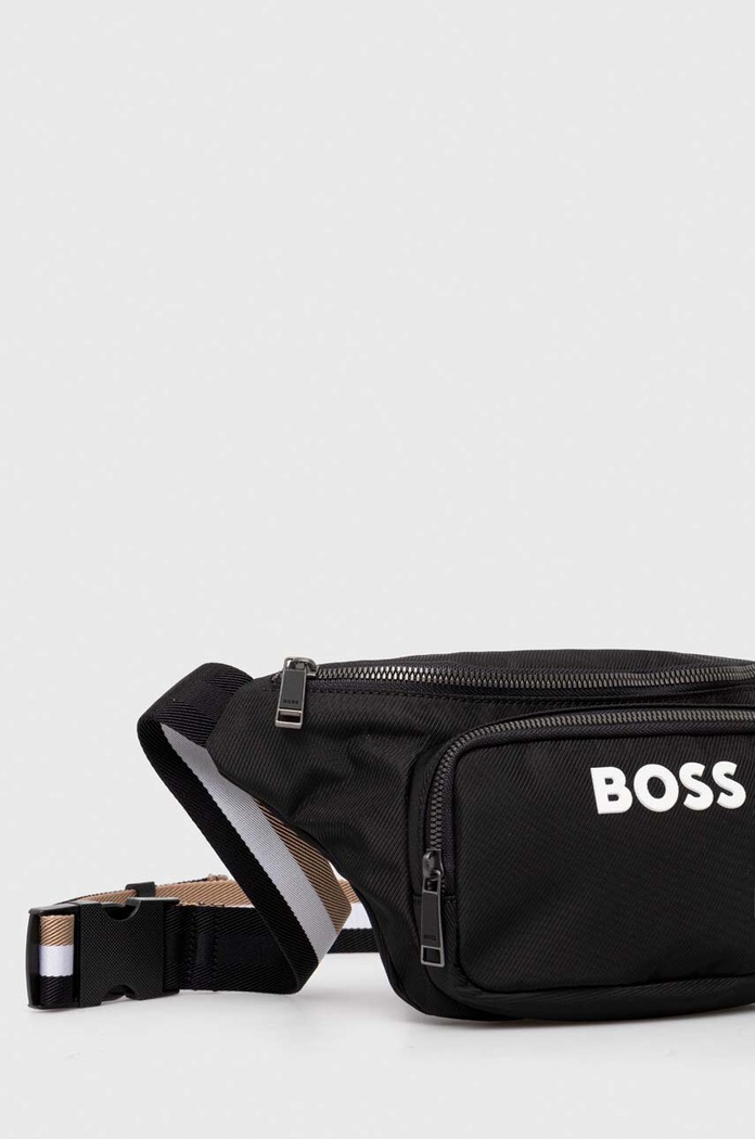 Ledvinka BOSS Catch_3.0_Bumbag 50511938 černá AW24