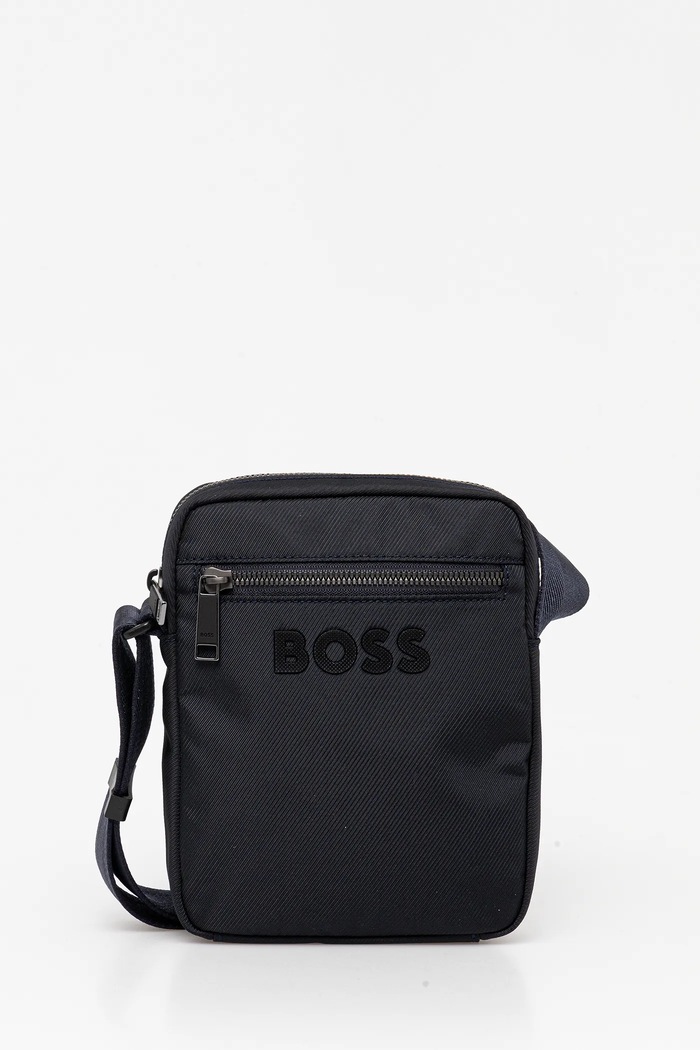 BOSS geantă mică pentru bărbați Catch_3.0_NS_Zip nu incape in A4 bleumarin 50511961