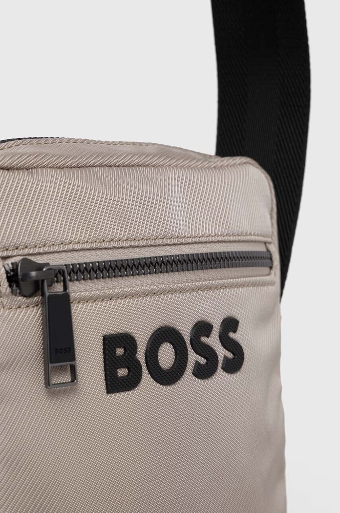 BOSS saszetka męska Catch_3.0_NS_Zip beżowy 50511961