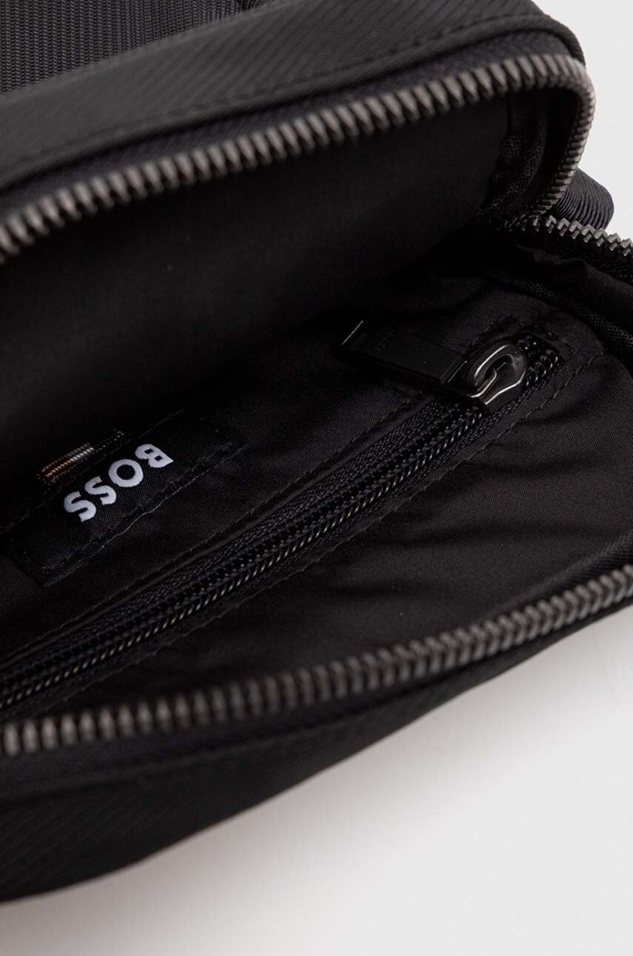 BOSS geantă mică pentru bărbați Catch_3.0_NS_Zip negru 50511961