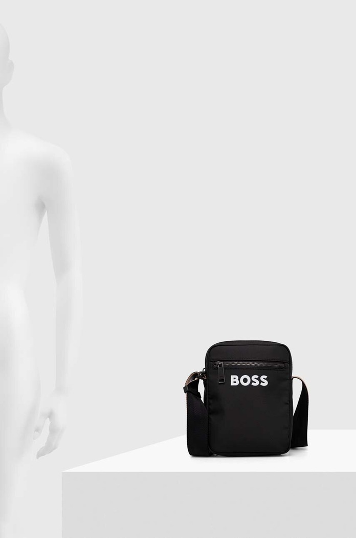 BOSS geantă mică pentru bărbați Catch_3.0_NS_Zip 50511961 negru