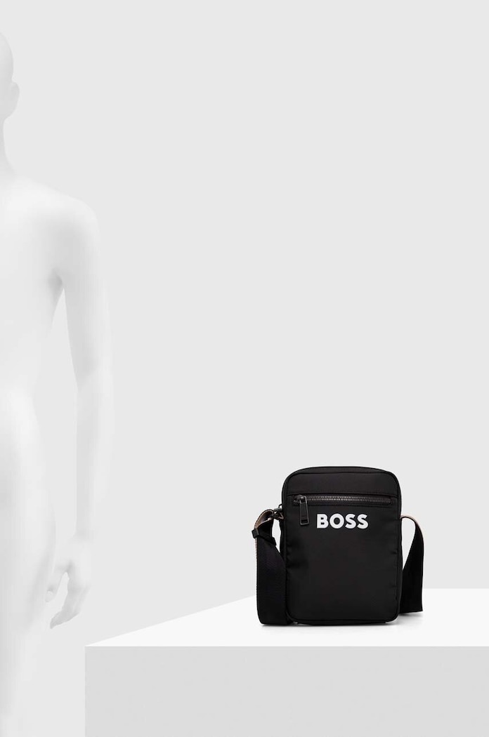 BOSS geantă mică pentru bărbați Catch_3.0_NS_Zip 50511961 negru