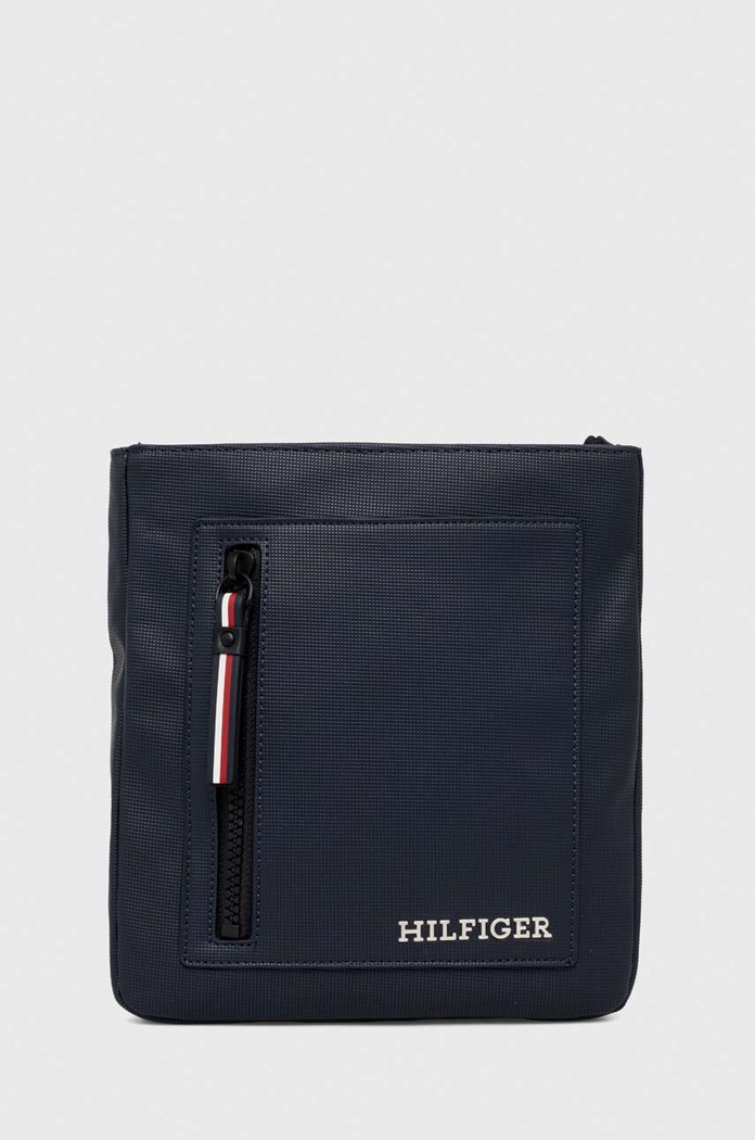 Tommy Hilfiger nerka nie mieści A4 granatowy AM0AM11783