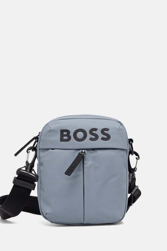 Сумка BOSS Stormy_NS_Zip синтетичний сірий 50516893