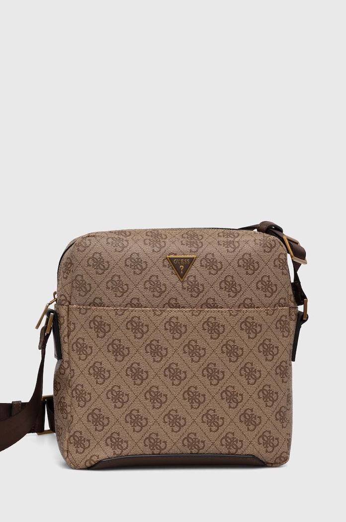 Чанта през рамо Guess изкуствен бежов HMTOLO.P4258