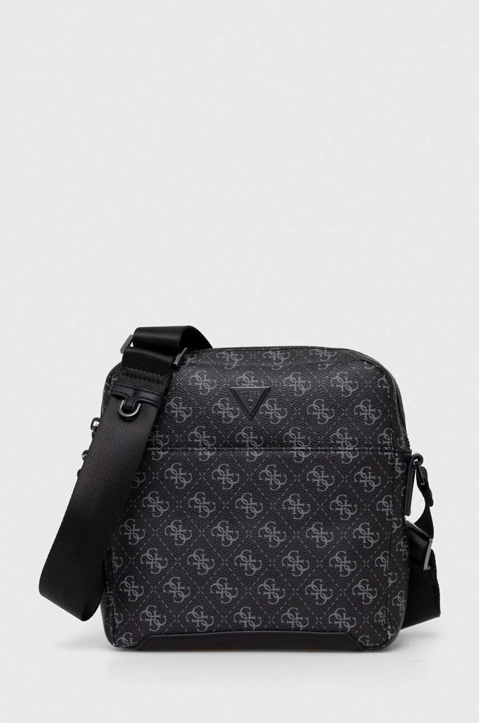 Ledvinka Guess TORINO vzorovaný černá HMTOLO.P4258