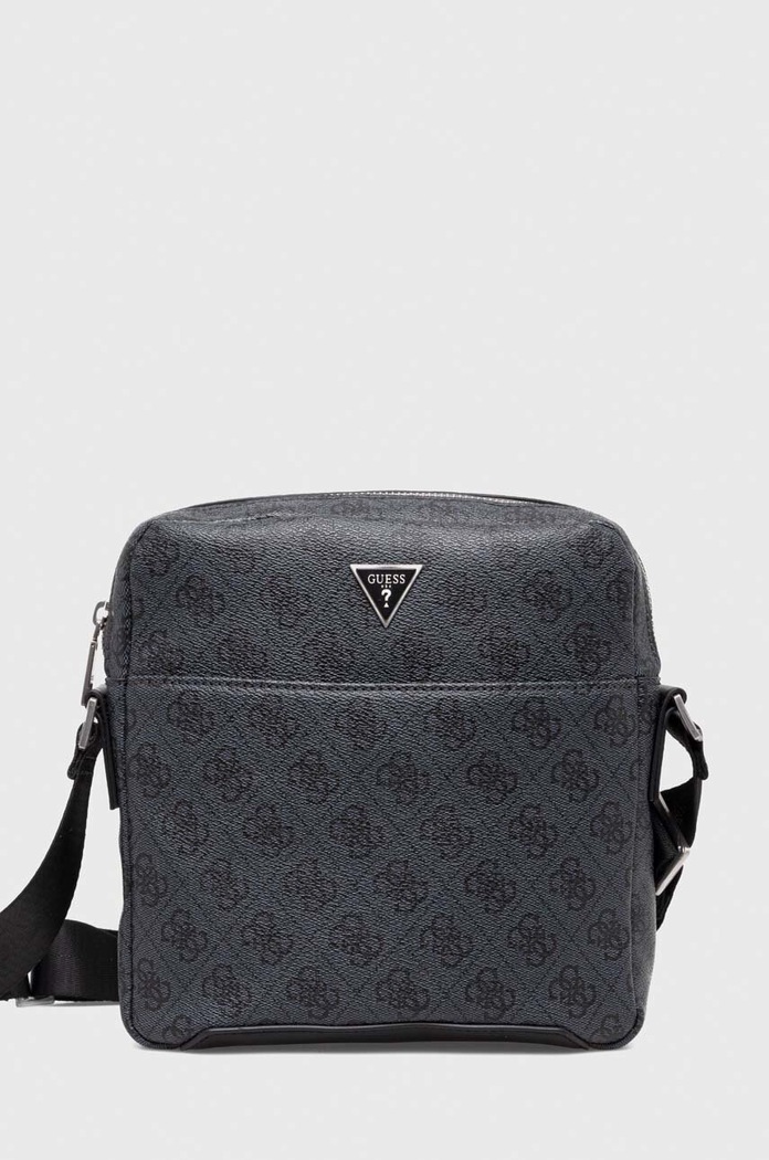 Malá taška Guess TORINO vzorovaný čierna HMTOLO.P4258
