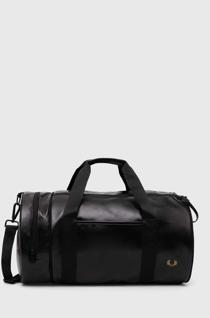 Fred Perry Taška Fred Perry Tonal Classic Barrel Bag čierna L7260.774