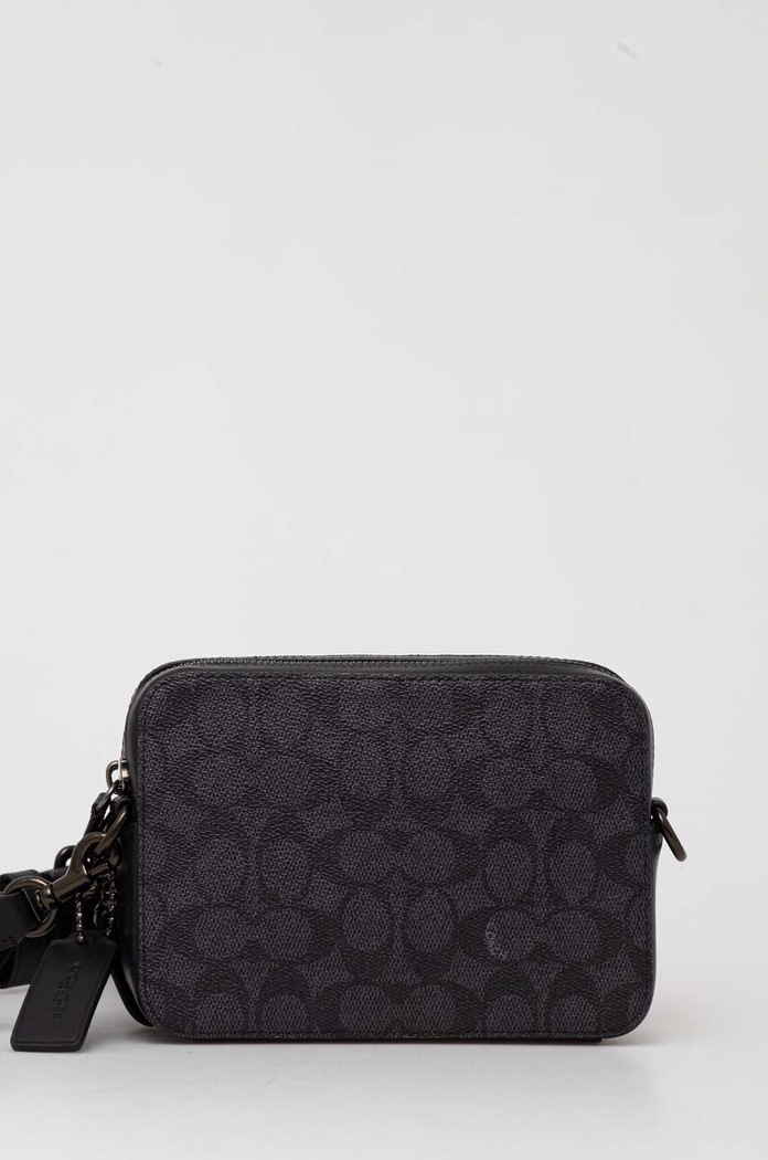 Coach Borseta de piele gri CR783
