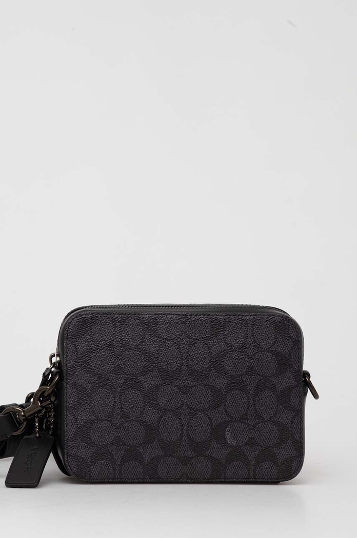 Coach Borseta de piele gri CR783