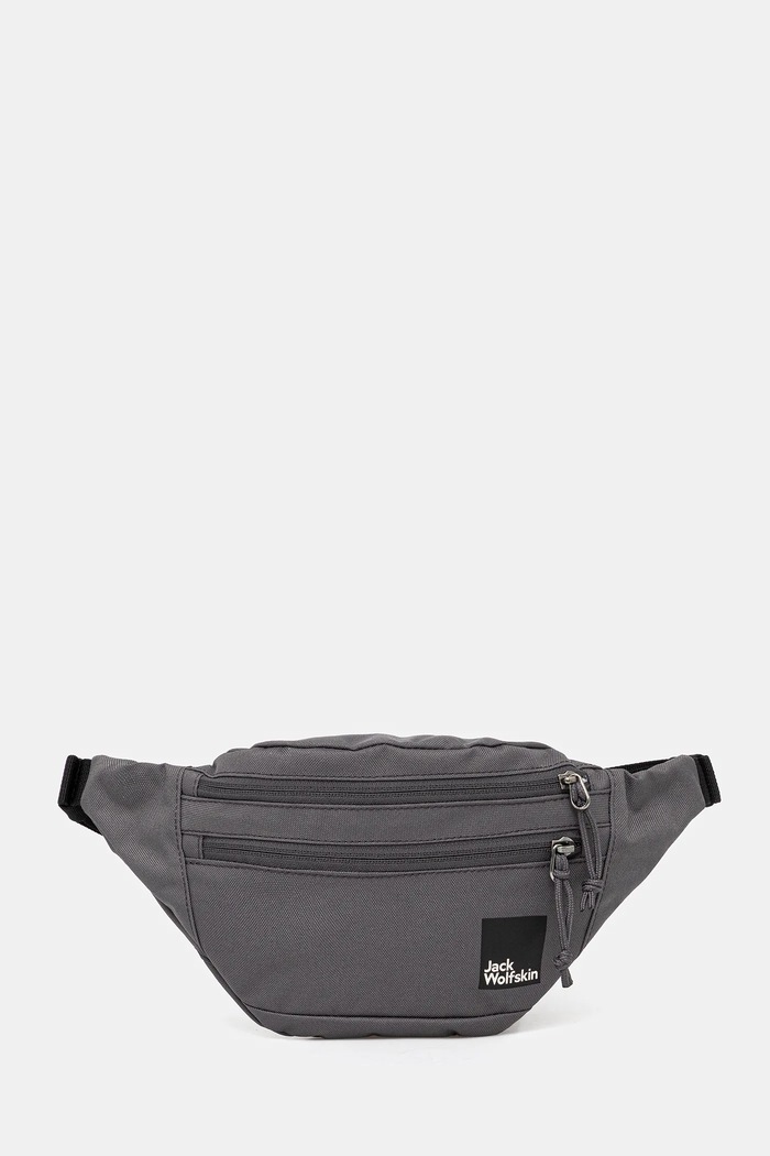 Τσάντα φάκελος Jack Wolfskin Konya υφασμάτινο γκρί 8007801