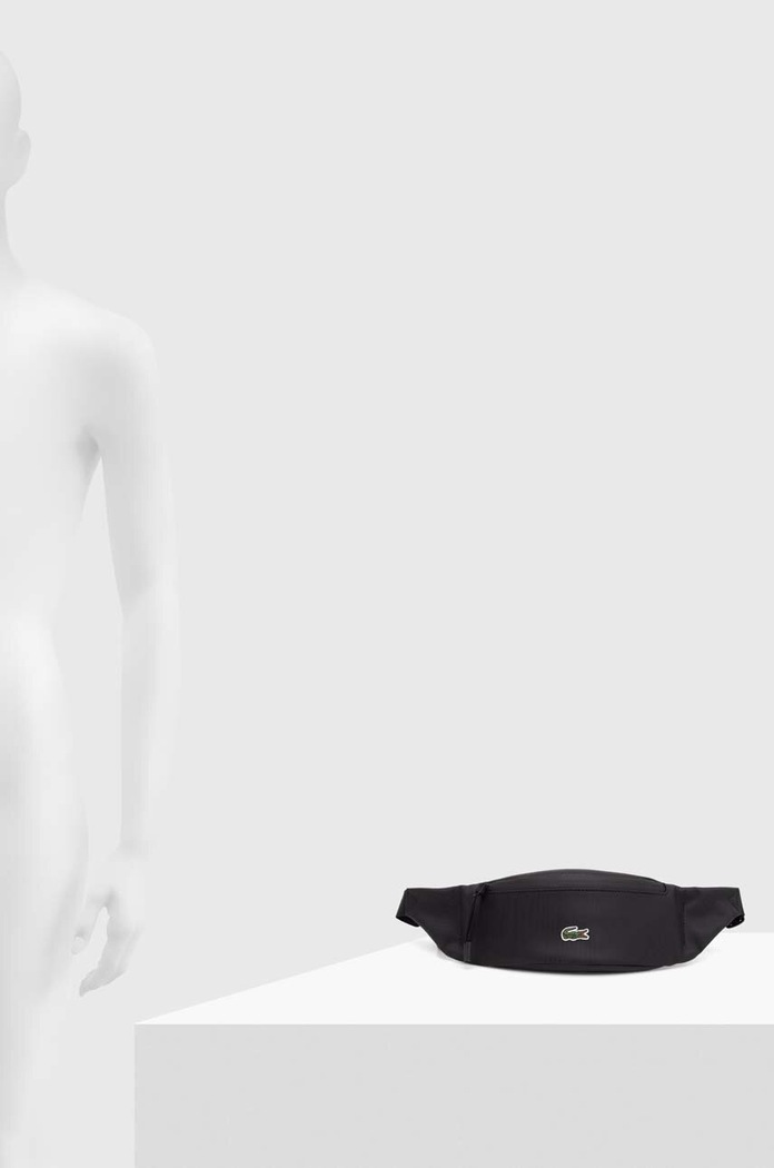 Torbica za okoli pasu Lacoste NH3317 črna