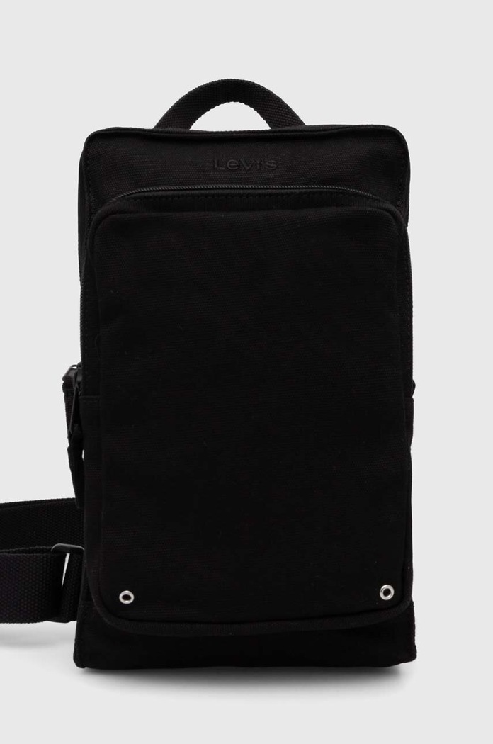 Torbica za okoli pasu Levi's Tekstil črna D7955.0001