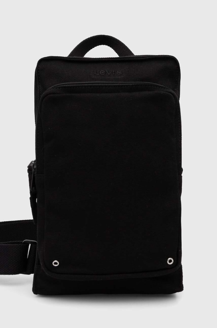 Torbica za okoli pasu Levi's Tekstil črna D7955.0001