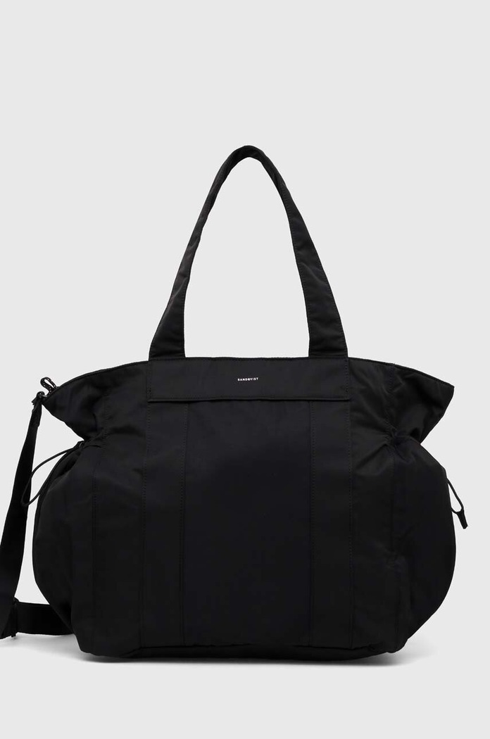 Sandqvist borsa Sigrid semplice nero SQA1881