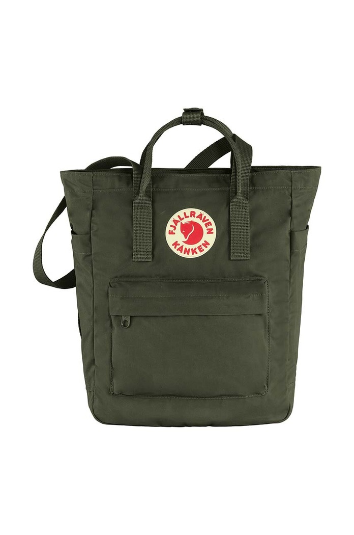 Τσάντα Fjallraven Kanken Totepack απλό πράσινο F23710.662