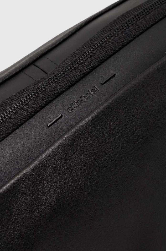 Leather waist pack Cote&Ciel 29089.001 black