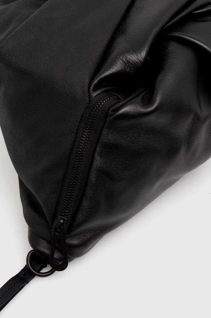Leather waist pack Cote&Ciel black 29089.001