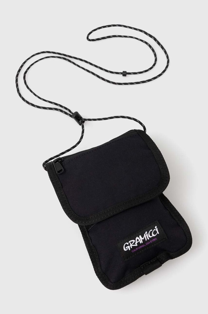 Malá taška Gramicci Cordura Neck Pouch G4SB.107 čierna SS24
