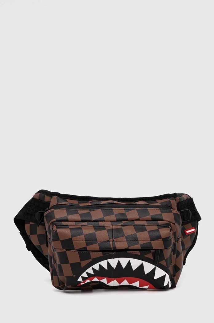 Sprayground borseta nu incape in A4 maro 910B6047NSZ