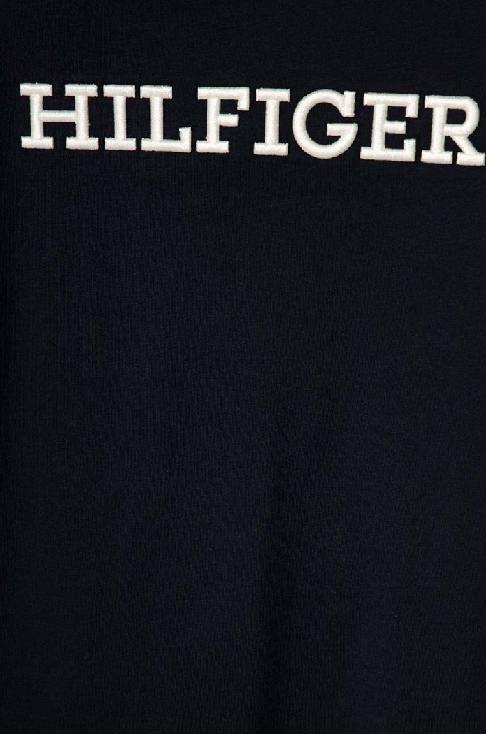 CHLAPEC Dětské bavlněné tričko Tommy Hilfiger KS0KS00538.128.176.PPYH námořnická modř