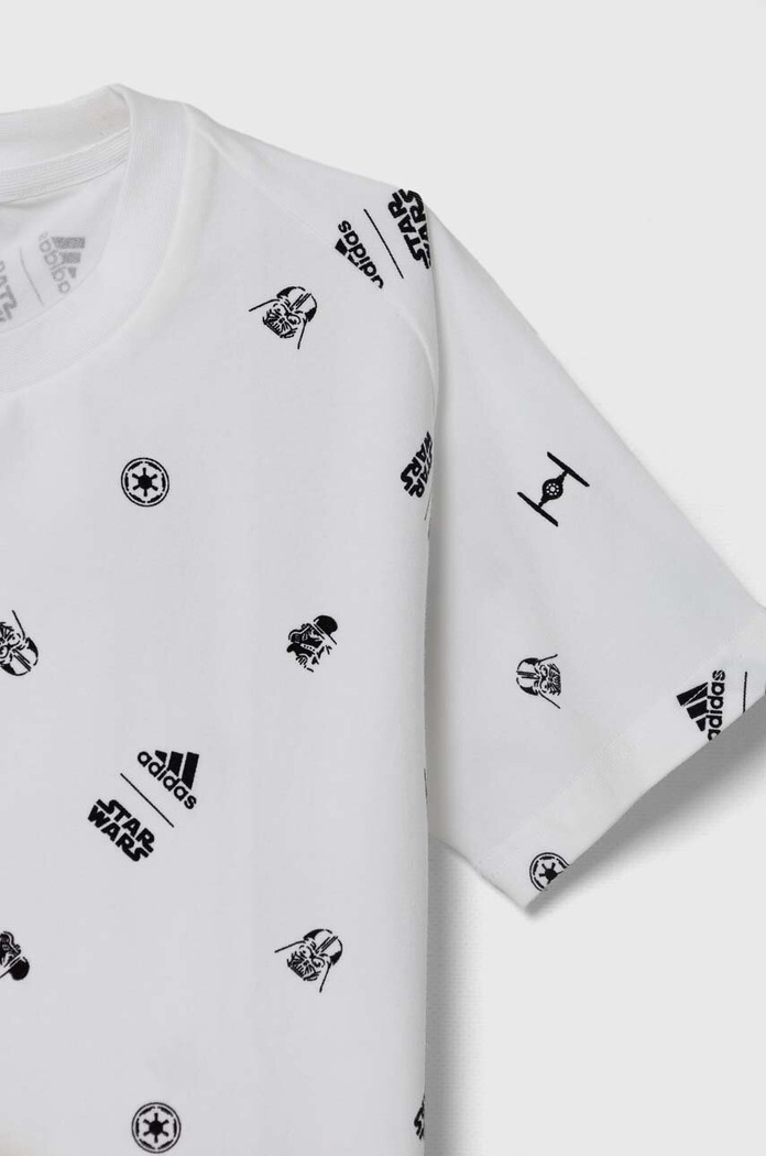 Fiú adidas gyerek póló x Star Wars IN7284 fehér