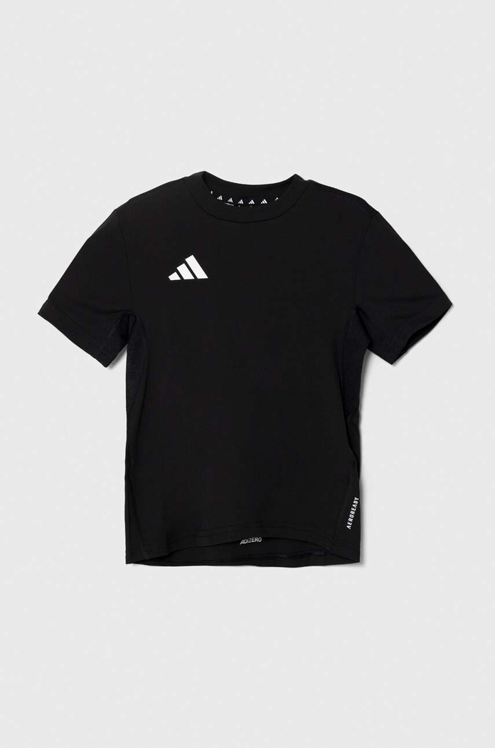 Otroška kratka majica adidas Potisk črna IT5054