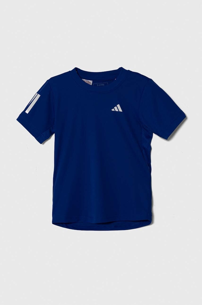 adidas Performance tricou copii print albastru IU4281
