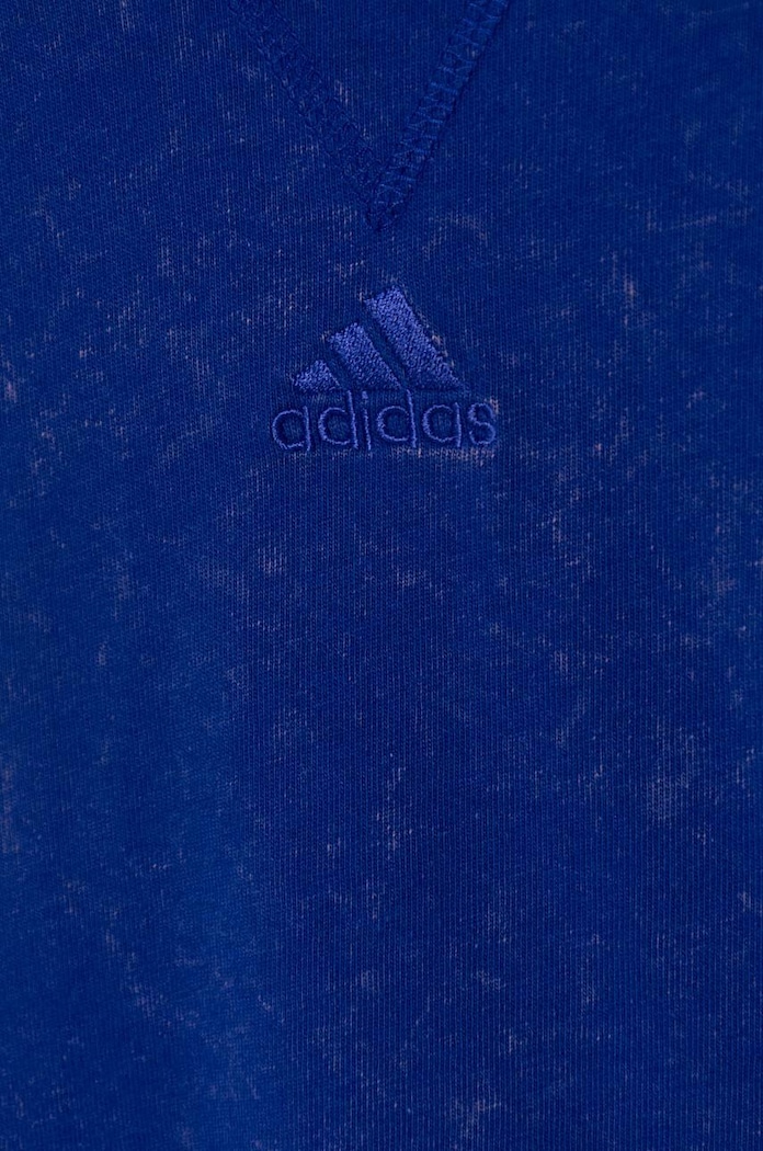 CHLAPEC Dětské bavlněné tričko adidas IS4648 modrá