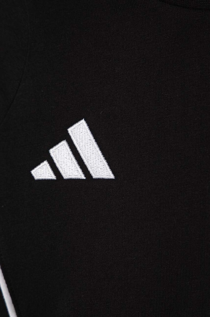Fiú adidas Performance gyerek pamut póló TIRO24 SWTEEY IJ9953 fekete