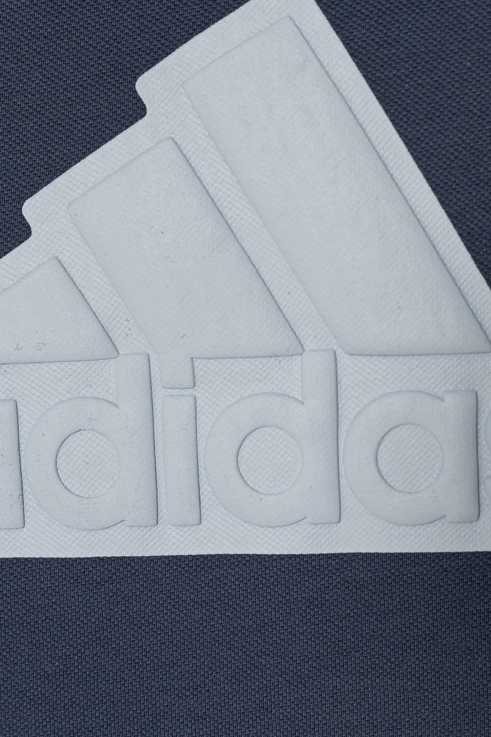 Момче Детска памучна тениска adidas IS4412 син