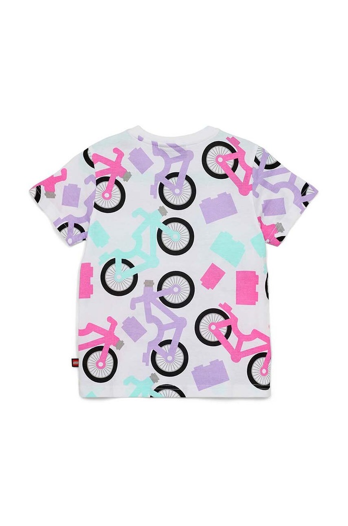 Lego t-shirt in cotone per bambini 12011176 rosa SS24