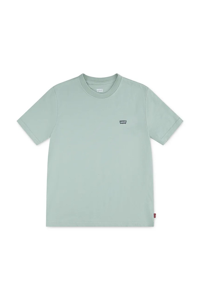 Detské bavlnené tričko Levi's LVB BATWING CHEST HIT bavlna zelená 8EA100