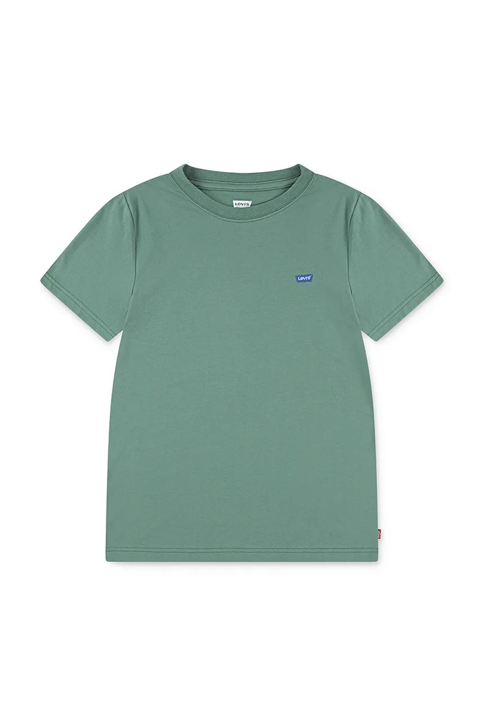 Levi's t-shirt bawełniany dziecięcy LVB BATWING CHEST HIT bawełna zielony 9EA100