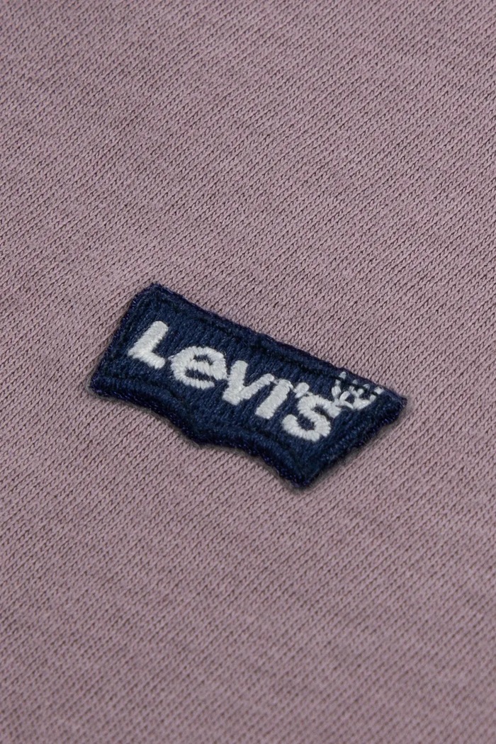 Chłopiec Levi's T-shirt basic dziecięcy bawełniany LVB BATWING CHEST HIT 9EA100 fioletowy