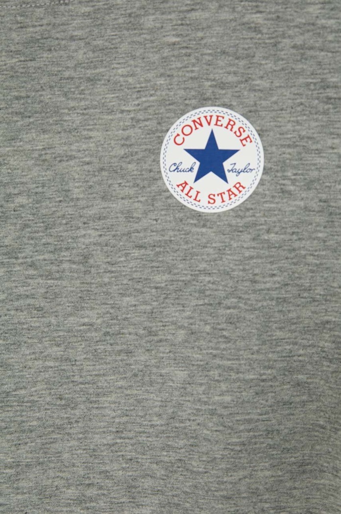 Dječaci Dječja pamučna majica kratkih rukava Converse 9C9506 siva