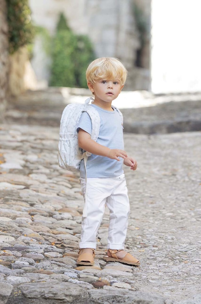Pamučna majica kratkih rukava za bebe Tartine et Chocolat pamuk plava TY10041.60.74