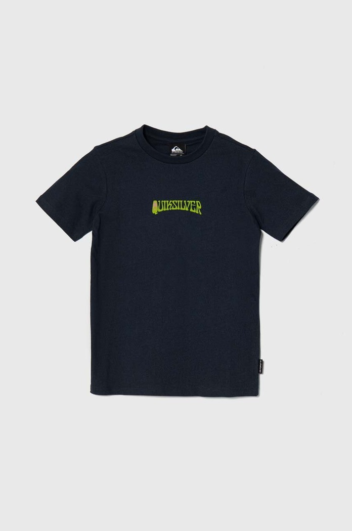 Quiksilver pamut póló ISLAND SUNRISE pamut sötétkék AQBZT04374