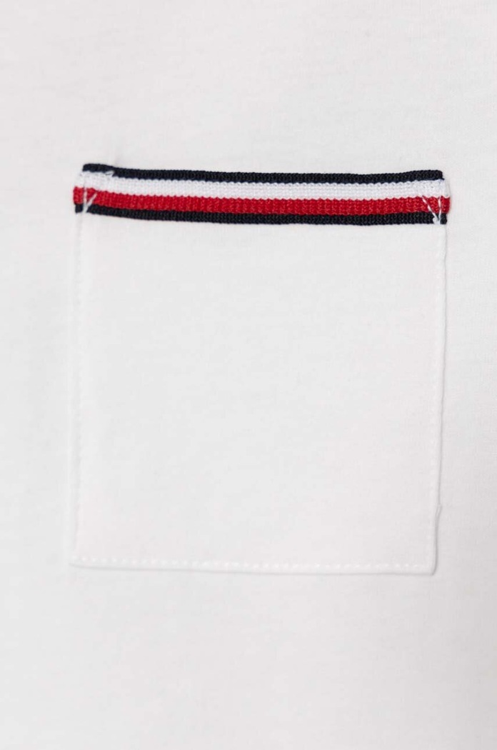 Αγορίστικα Tommy Hilfiger Παιδικό βαμβακερό μπλουζάκι Tommy Hilfiger KB0KB08817.74.122.PPYH λευκό