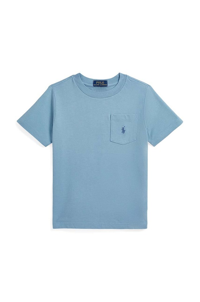 Polo Ralph Lauren gyerek pamut póló pamut kék 322942066004
