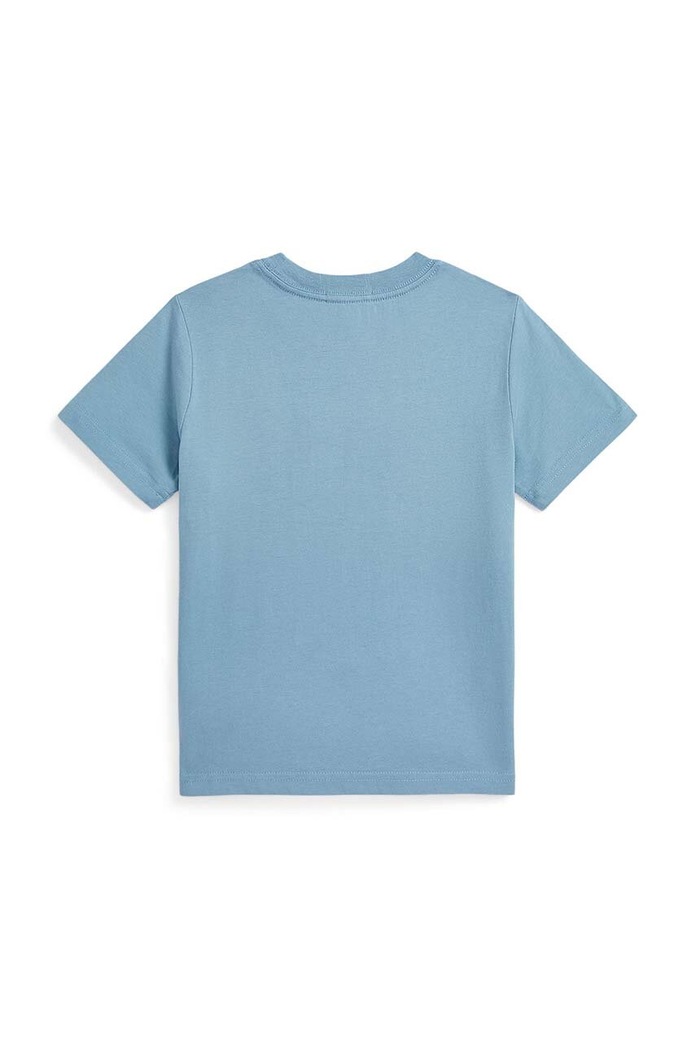 Polo Ralph Lauren gyerek pamut póló 322942066004 kék AW24
