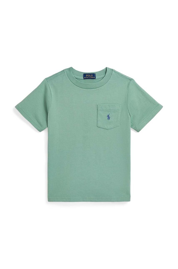 Polo Ralph Lauren t-shirt bawełniany dziecięcy bawełna zielony 322942066005