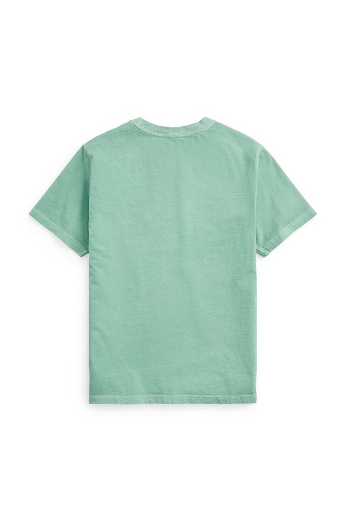Polo Ralph Lauren t-shirt bawełniany dziecięcy 323941991001 zielony AW24