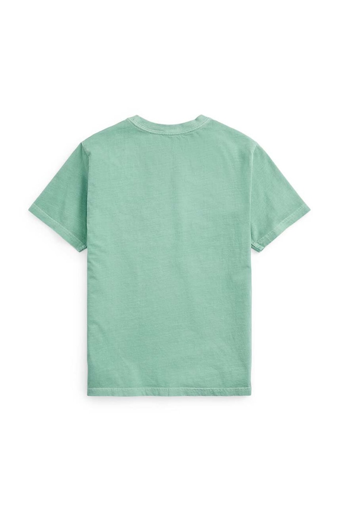 Polo Ralph Lauren t-shirt bawełniany dziecięcy 323941991001 zielony AW24