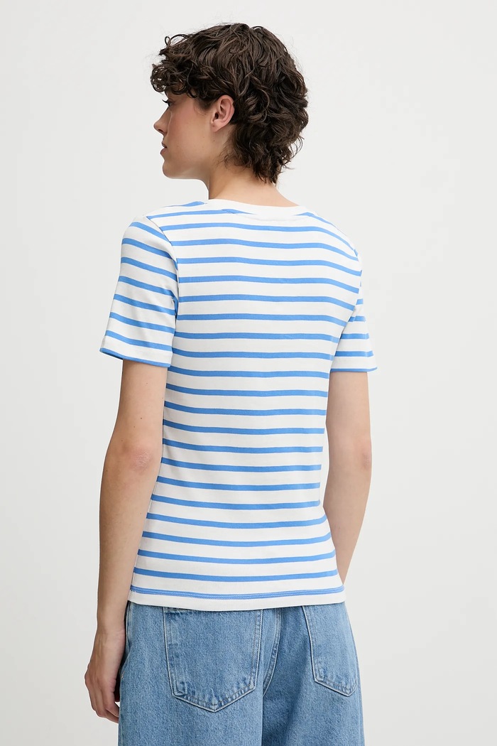 Tommy Hilfiger tričko dámske bavlnené WW0WW40584 biela AA00
