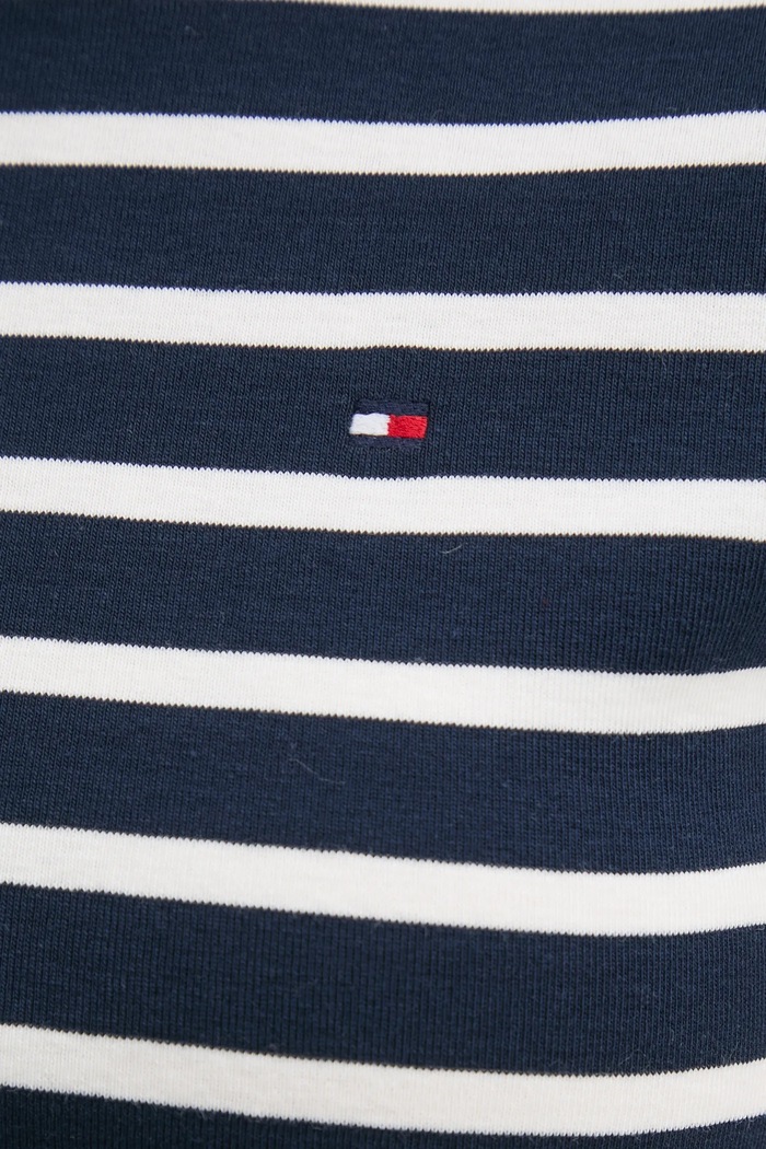 Tommy Hilfiger tričko dámske bavlnené WW0WW40587 tmavomodrá