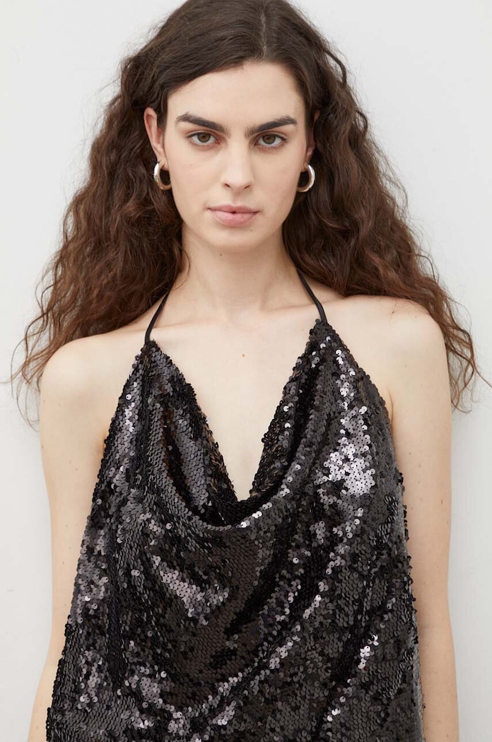 Top Bruuns Bazaar crna BBW3695