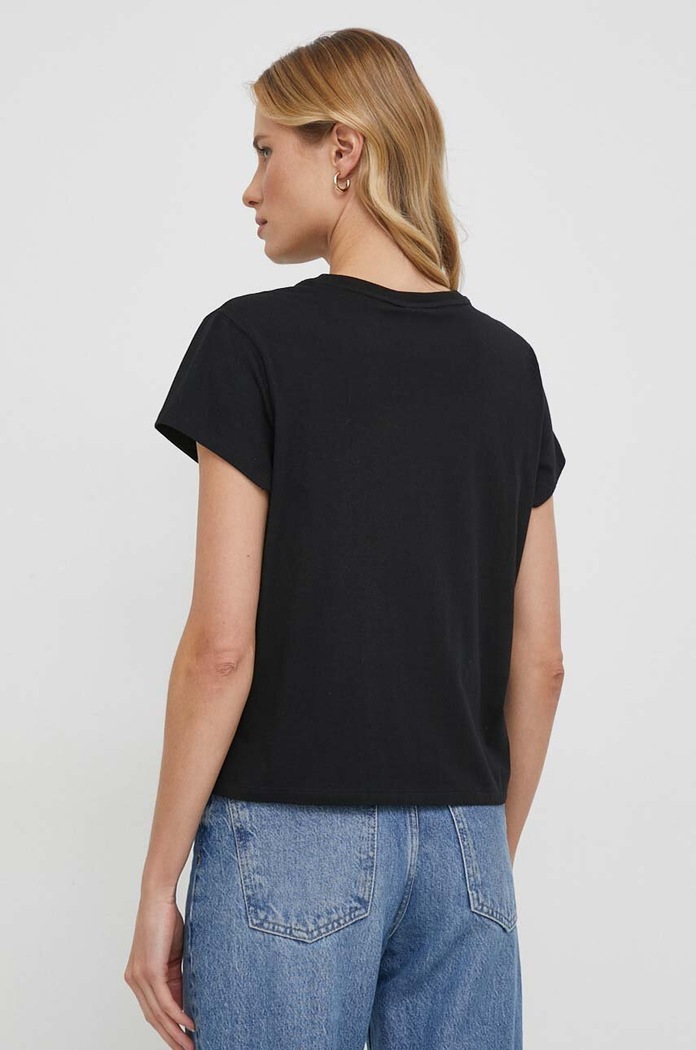 Odjeća Pamučna majica Dkny DP3T9563 crna